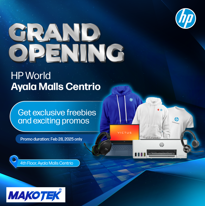 Kakapasok lang! Mainit na Balita!      HP World Concept Store Grand Opening sa CDO!