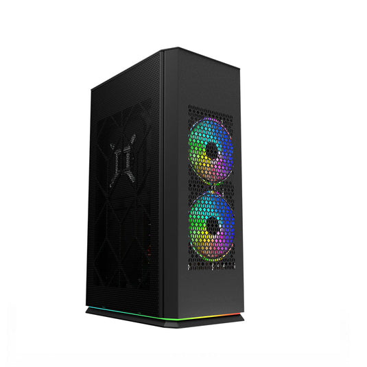 1STPLAYER UN-1 MINI TOWER GAMING CASE | SFX | ATX | M-ITX | GRAY | 12 MONTHS WARRANTY PC CASE