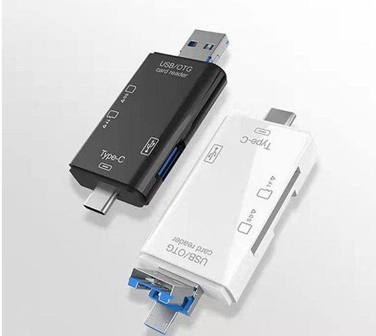 6 IN 1 OTG USB 3.0 | SD CARD READER | USB TYPE C | MICRO TF SD USB ADAPTER-ADAPTER-Makotek Computers