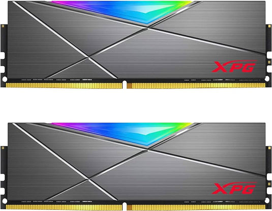 ADATA AX4U32008G16A-DT50-BOX XPG SPECTRIX D50 | 16GB(2X8GB) | DDR4 | 3200MHZ | RGB | TUNGSTEN GRAY 12 MONTHS WARRANTY RAM