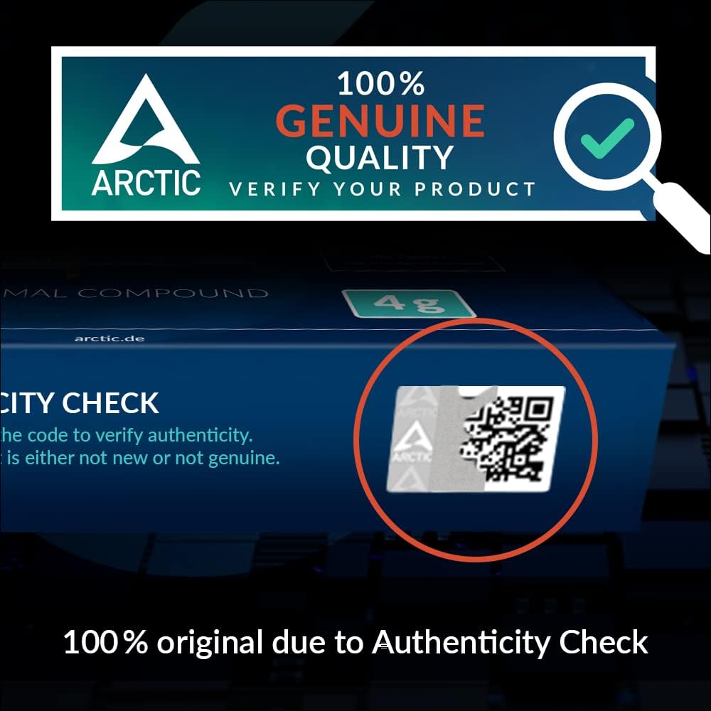 ARCTIC MX 4 4G PREMIUM PERFORMANCE THERMAL PASTE-THERMAL PASTE-Makotek Computers