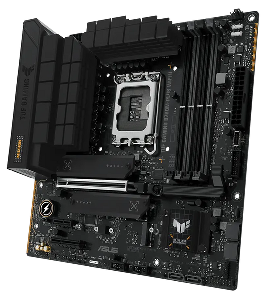 ASUS B760M-PLUS WIFI II TUF GAMING | 4X DIMM | DDR5 | M-ATX | LGA 1700 | 12 MONTHS WARRANTY MOTHERBOARD