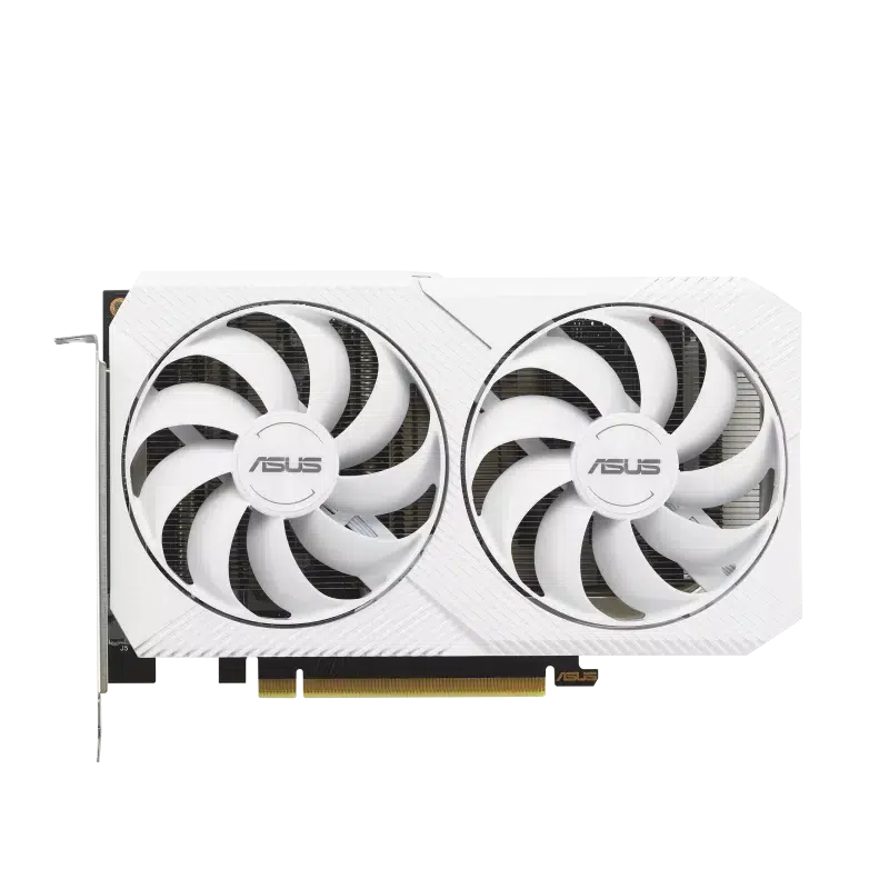 ASUS GEFORCE DUAL RTX 3060 WHITE OC EDITION 12GB GDDR6 GRAPHICS CARD-GRAPHICS CARD-Makotek Computers