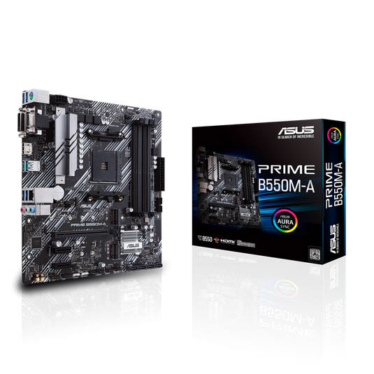 ASUS PRIME B550M-A MOTHERBOARD | M-ATX | DDR4 | 4X DIMM |  12 MONTHS WARRANTY MOBOARD