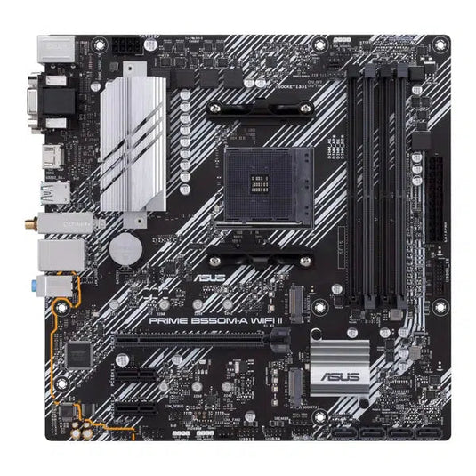 ASUS PRIME B550M-A WIFI II MOTHERBOARD-MOTHERBOARDS-Makotek Computers