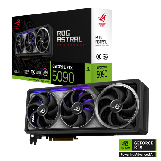 ASUS ROG-ASTRAL-RTX5090-OC-32G-GAMING | PCIE 5 | 512-BIT |  12 MONTHS WARRANTY GRAPHICS CARD