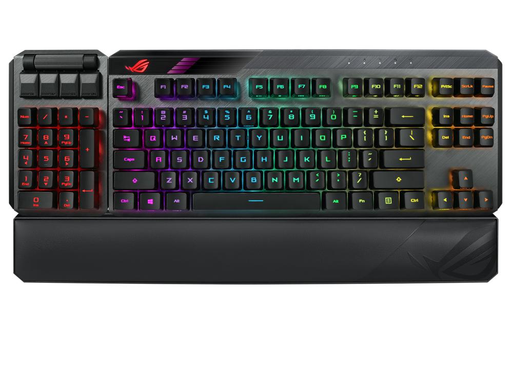 ASUS ROG CLAYMORE II RX BLUE MECHANICAL KEYBOARD-KEYBOARD-Makotek Computers