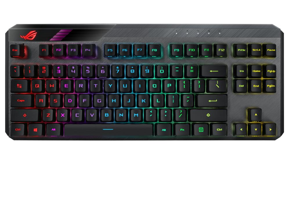 ASUS ROG CLAYMORE II RX BLUE MECHANICAL KEYBOARD-KEYBOARD-Makotek Computers