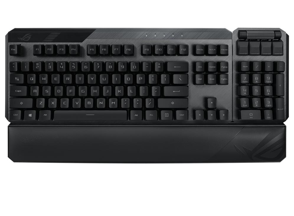 ASUS ROG CLAYMORE II RX BLUE MECHANICAL KEYBOARD-KEYBOARD-Makotek Computers