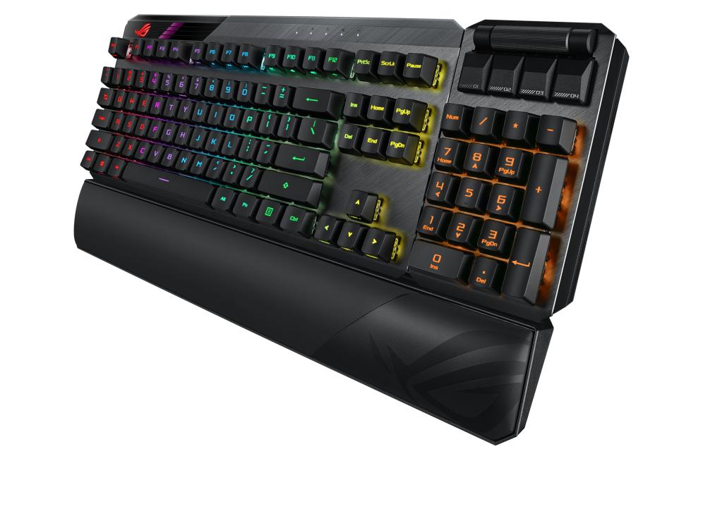 ASUS ROG CLAYMORE II RX BLUE MECHANICAL KEYBOARD-KEYBOARD-Makotek Computers