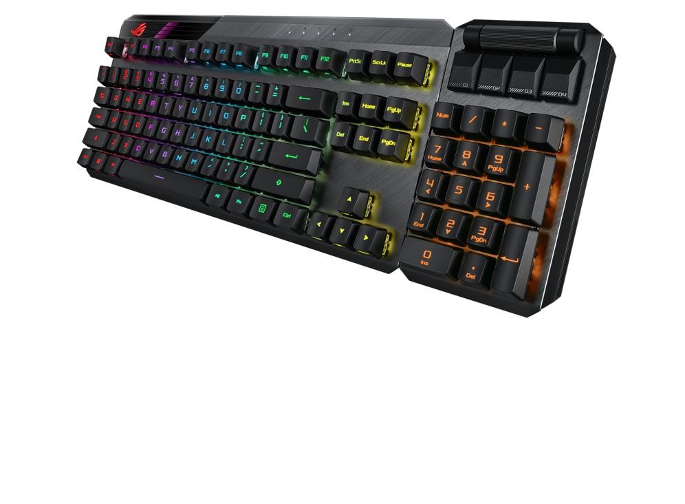 ASUS ROG CLAYMORE II RX BLUE MECHANICAL KEYBOARD-KEYBOARD-Makotek Computers