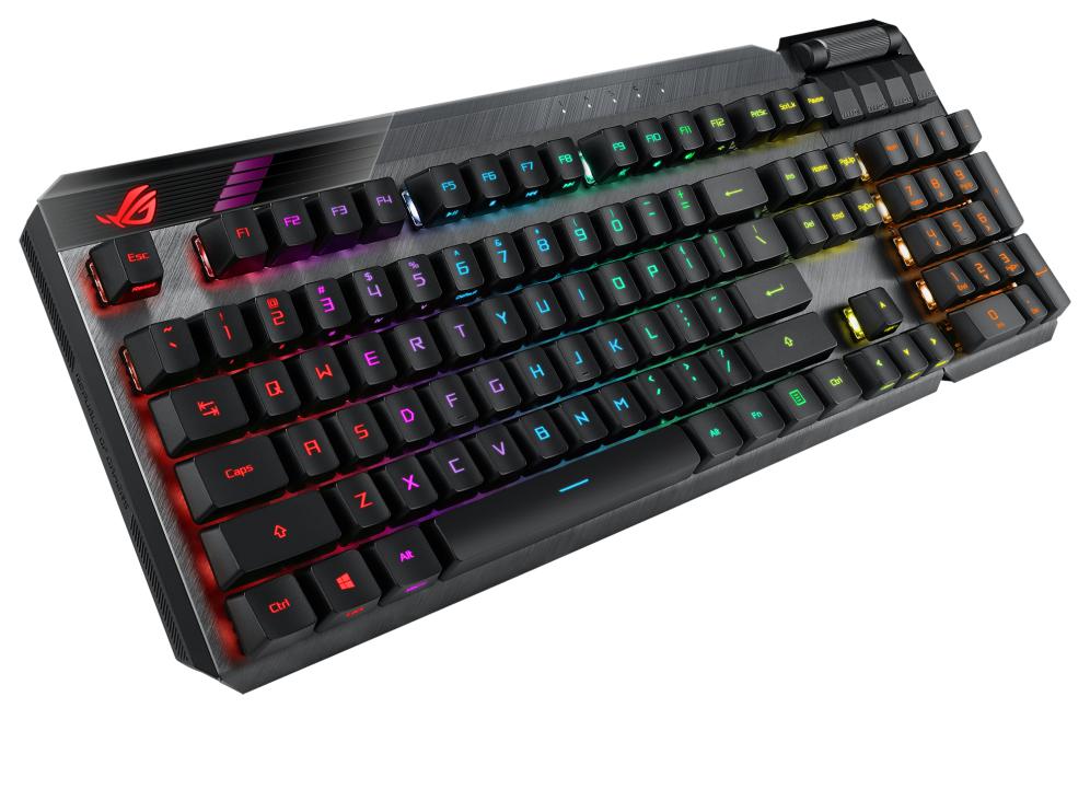 ASUS ROG CLAYMORE II RX BLUE MECHANICAL KEYBOARD-KEYBOARD-Makotek Computers