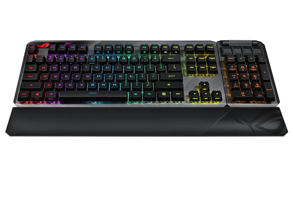 ASUS ROG CLAYMORE II RX BLUE MECHANICAL KEYBOARD-KEYBOARD-Makotek Computers