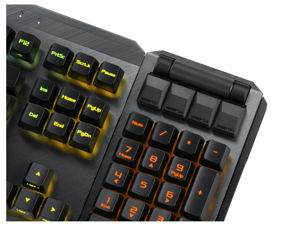 ASUS ROG CLAYMORE II RX BLUE MECHANICAL KEYBOARD-KEYBOARD-Makotek Computers