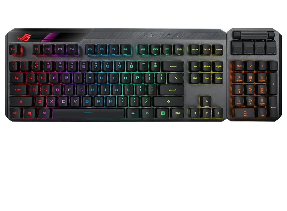 ASUS ROG CLAYMORE II RX BLUE MECHANICAL KEYBOARD-KEYBOARD-Makotek Computers