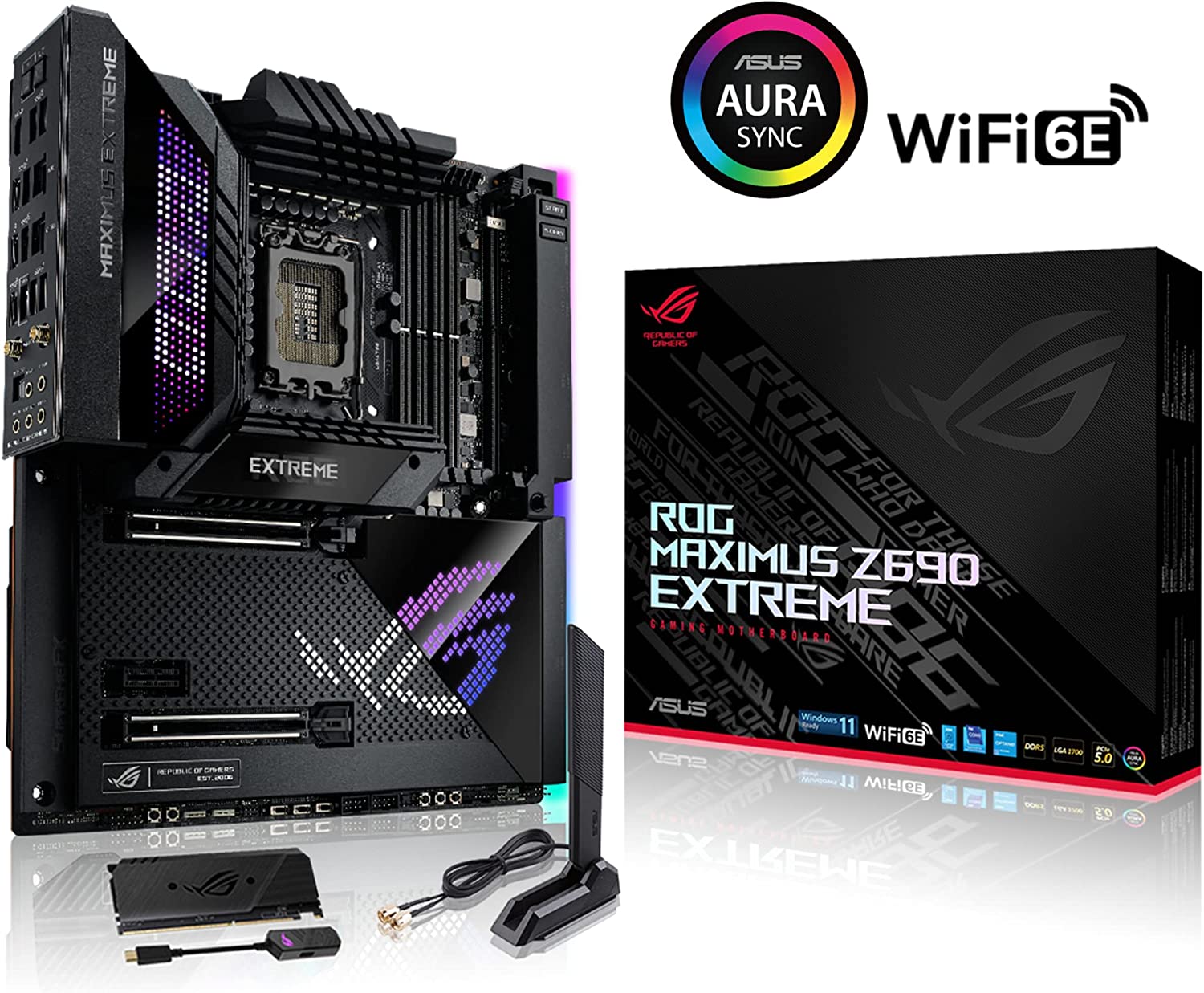 ASUS ROG MAXIMUS Z690 EXTREME MOTHERBOARD-MOTHERBOARDS-Makotek Computers