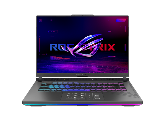 ASUS ROG STRIX G16 G614JV-N4369W | INTEL CORE I7-13650HX | 16GB 4800MHZ DDR5 MEMORY (UPTO 32GB) | RTX 4060 8GB GDDR6 MEMORY | 16" QHD+ (2560x1600, WQXGA) IPS LEVEL 240HZ DISPLAY | 1TB GEN 4 NVME SSD | WIN 11 OS | 12 MONTHS WARRANTY | LAPTOP