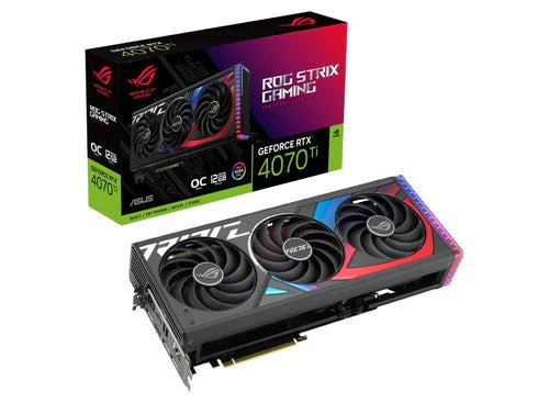 ASUS ROG STRIX GEFORCE RTX 4070 TI O12G GAMING | 12 MONTHS WARRANTY | GRAPHICS CARD