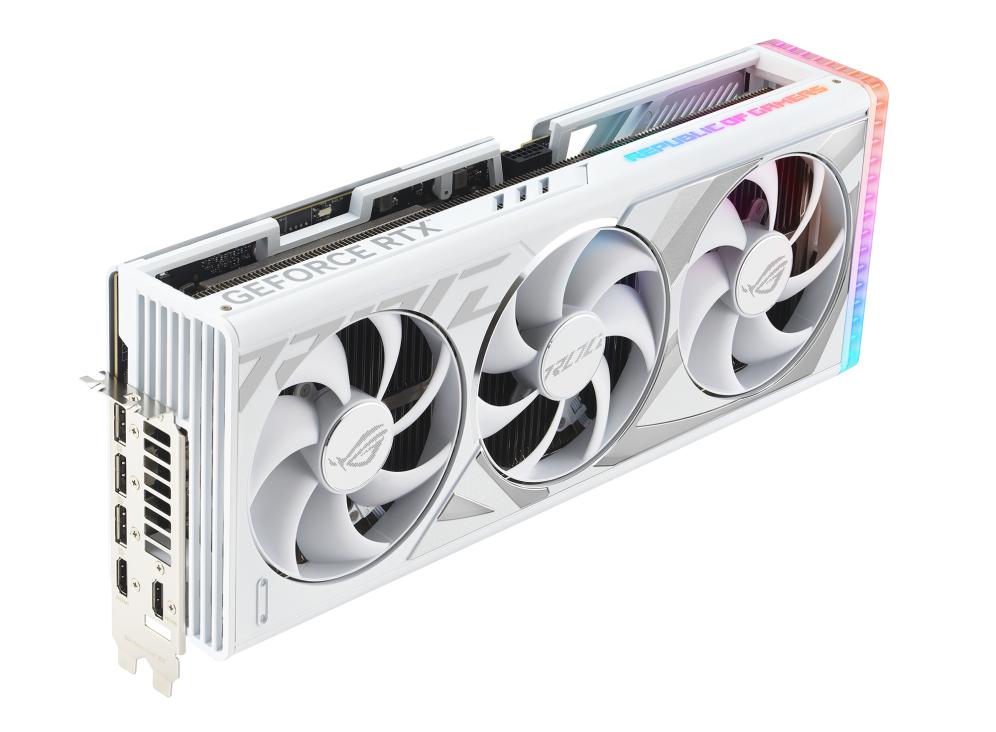 ASUS ROG STRIX GEFORCE RTX 4090 24GB GDDR6X WHITE GRAPHICS CARD-GRAPHICS CARD-Makotek Computers