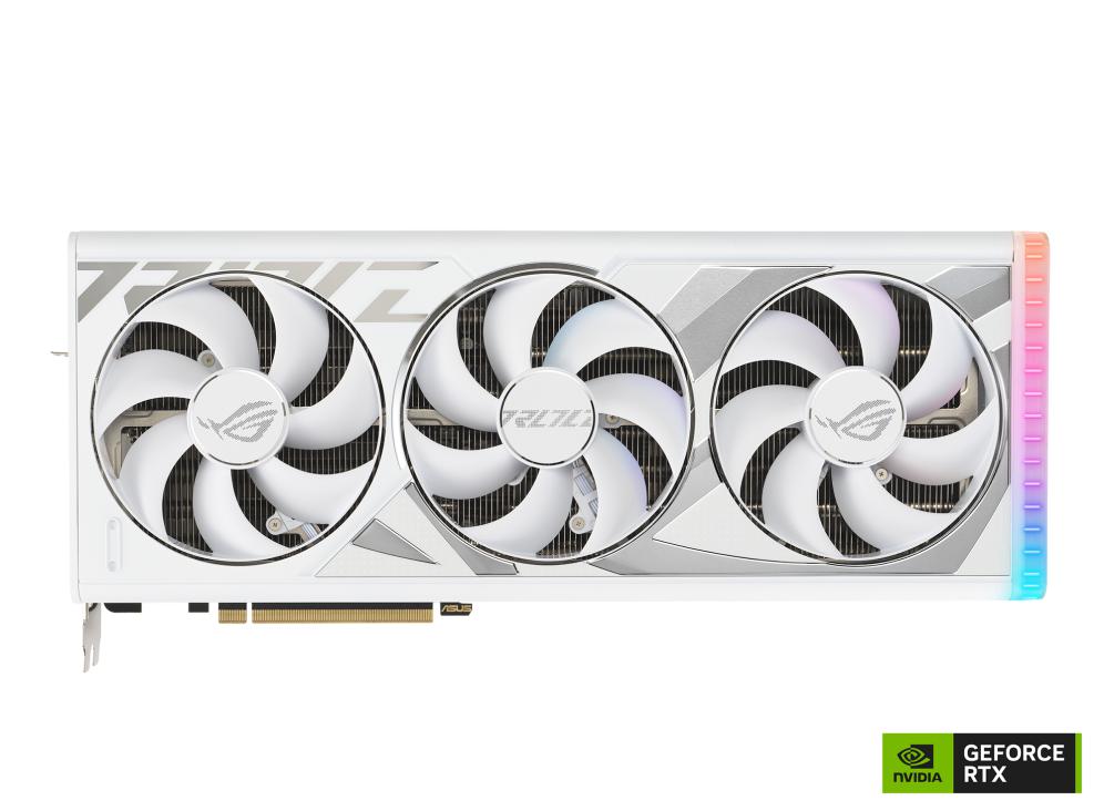 ASUS ROG STRIX GEFORCE RTX 4090 24GB GDDR6X WHITE GRAPHICS CARD-GRAPHICS CARD-Makotek Computers