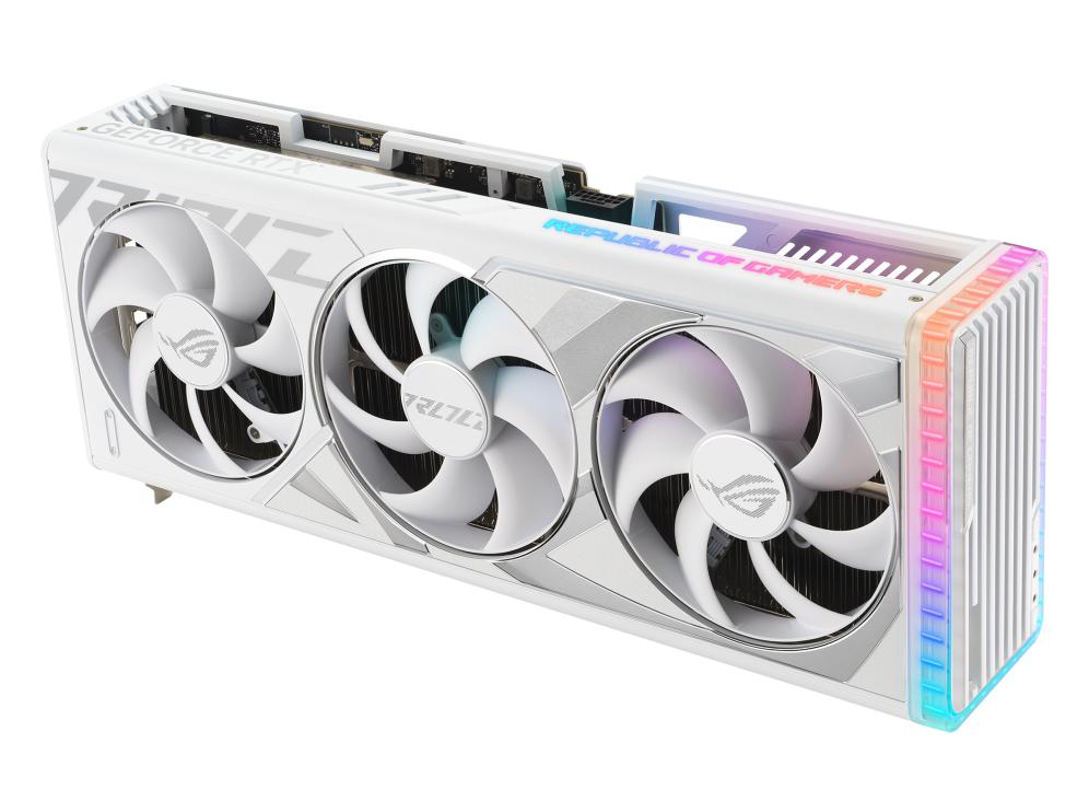 ASUS ROG STRIX GEFORCE RTX 4090 24GB GDDR6X WHITE GRAPHICS CARD-GRAPHICS CARD-Makotek Computers