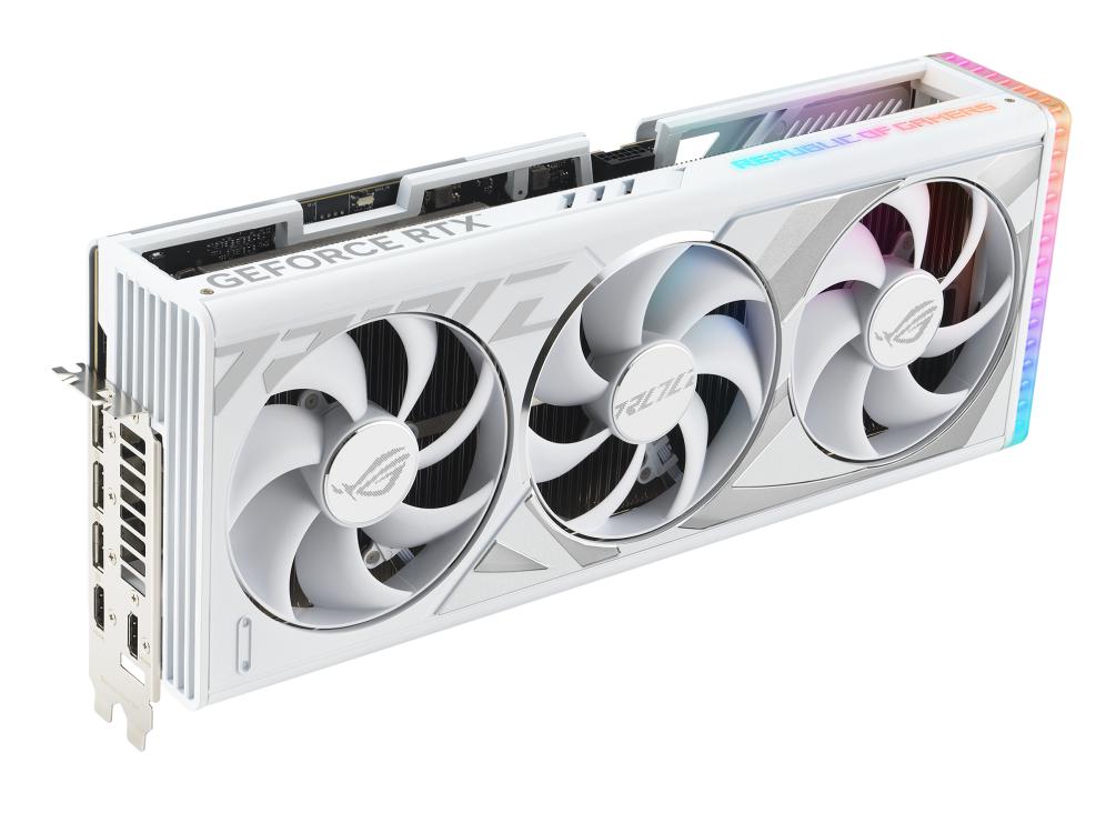 ASUS ROG STRIX GEFORCE RTX 4090 24GB GDDR6X WHITE GRAPHICS CARD-GRAPHICS CARD-Makotek Computers