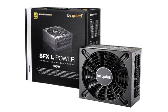 BE QUIET SFX L POWER 600W 80+ GOLD FULLY MODULAR POWER SUPPLY-POWER SUPPLY UNITS-Makotek Computers