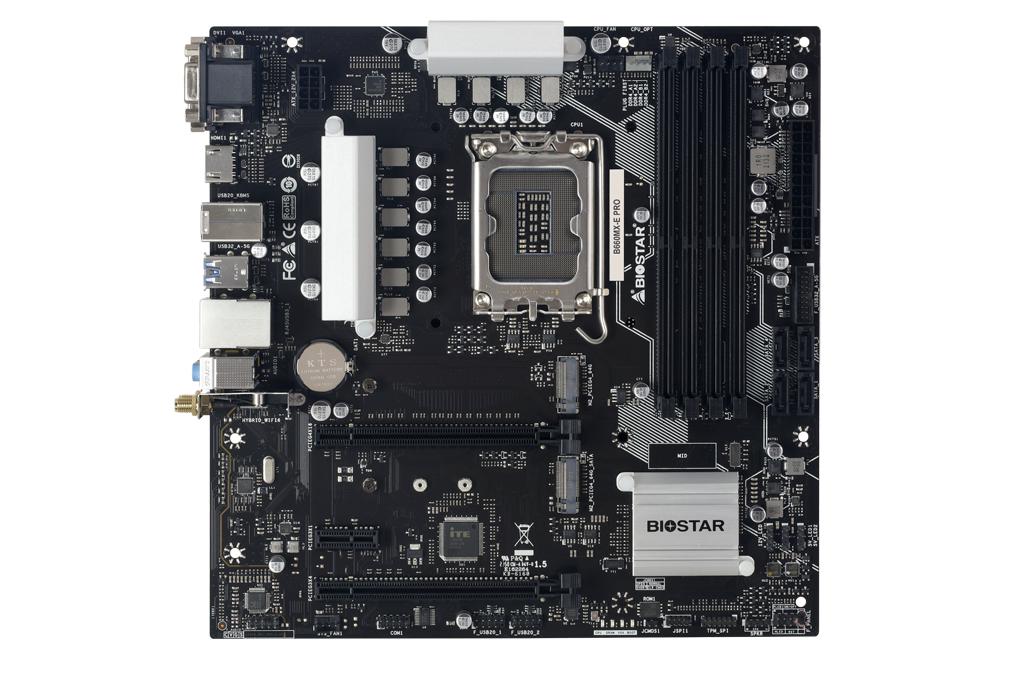 BIOSTAR B660MX-E PRO LGA 1700 INTEL B660 SATA III (6GB/S) USB 3.0 HDMI –  Makotek Computer Sales Inc