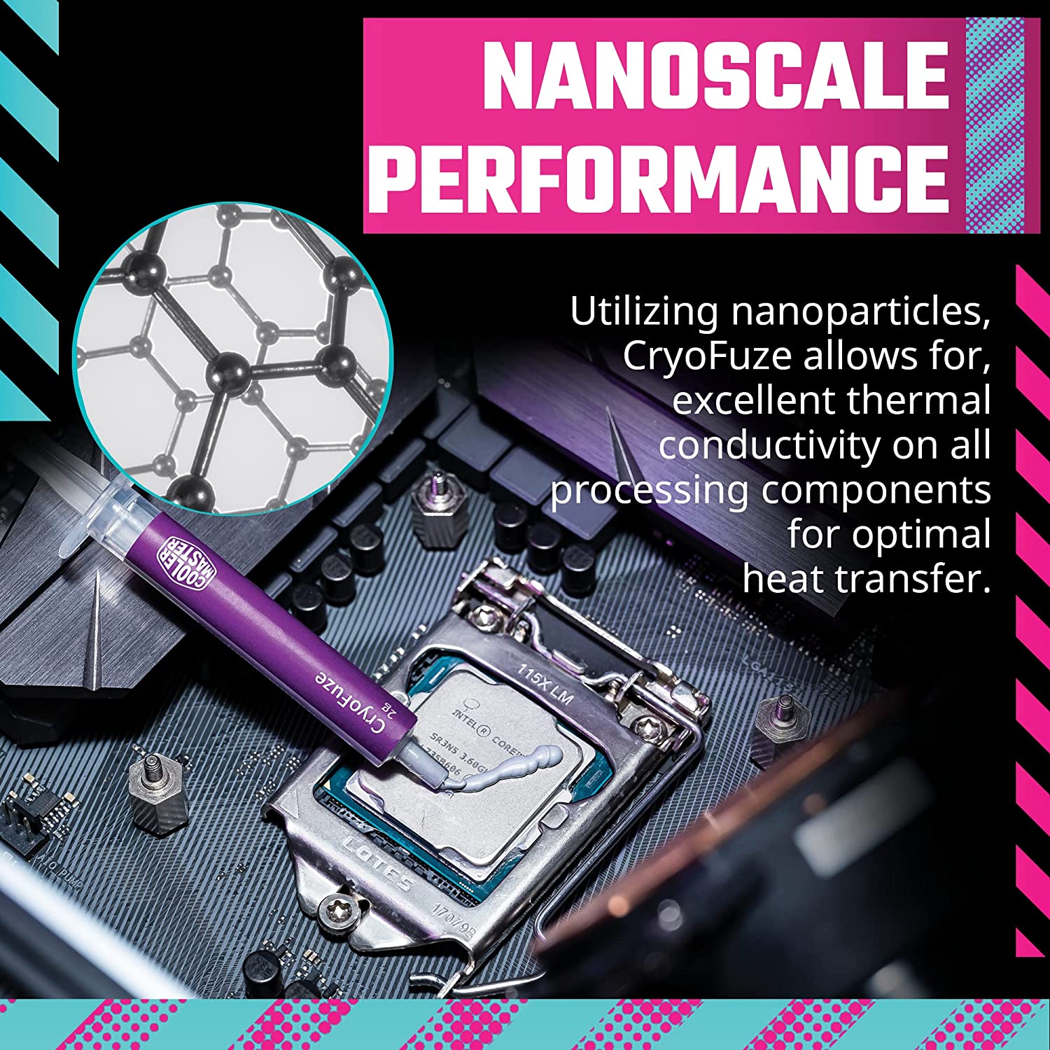 COOLER MASTER CM MGZ-NDSG-N07M-R2 CRYOFUZE NANO GREASE THERMAL PASTE-THERMAL PASTE-Makotek Computers