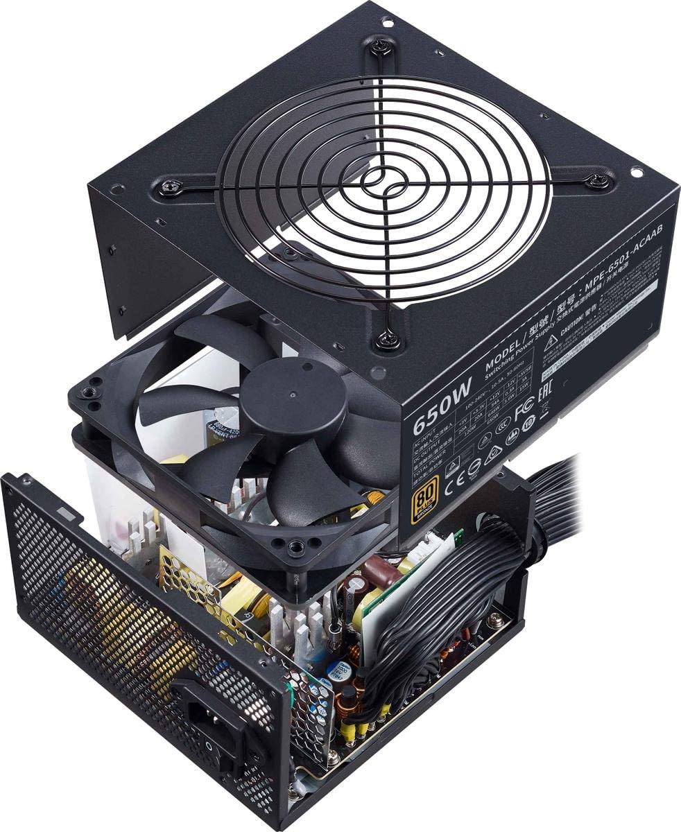 COOLER MASTER MWE 650W 80 PLUS BRONZE ATX POWER SUPPLY-POWER SUPPLY UNITS-Makotek Computers