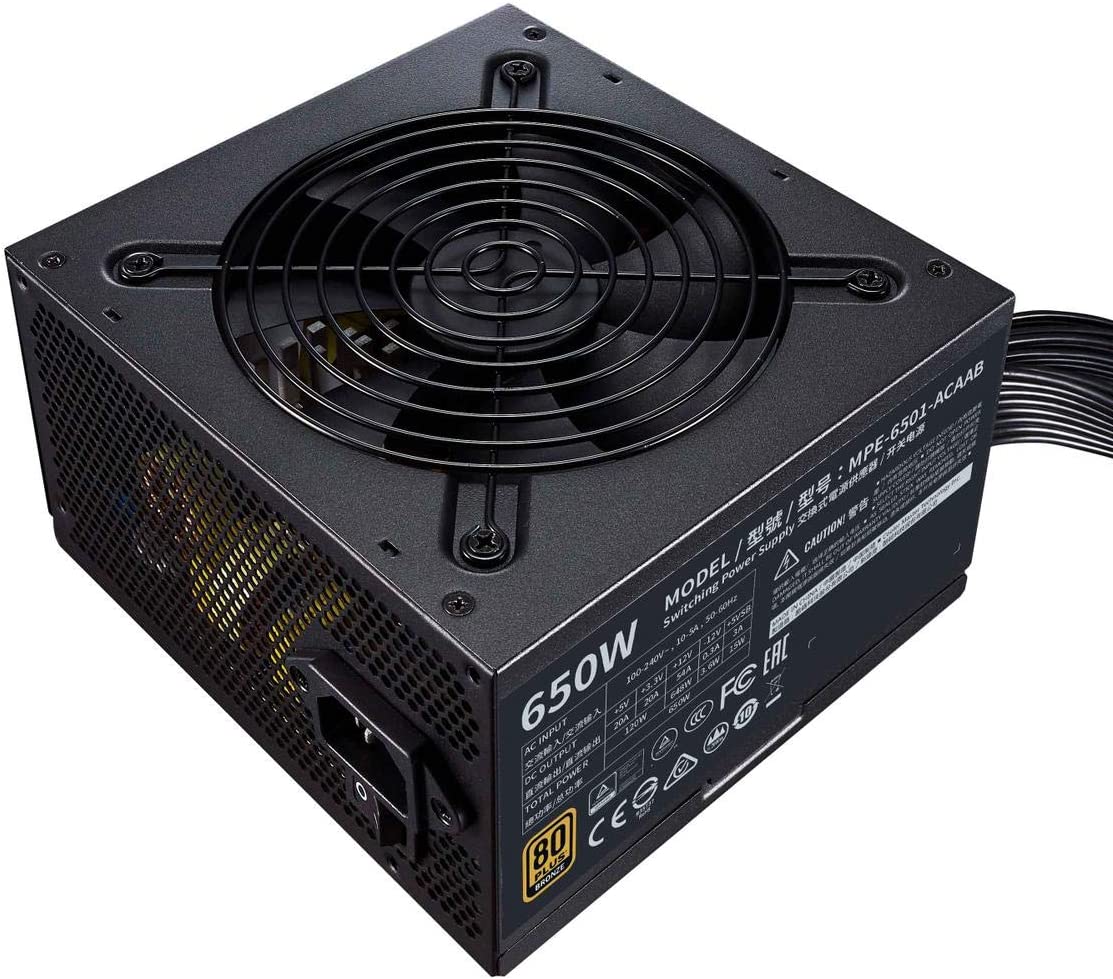 COOLER MASTER MWE 650W 80 PLUS BRONZE ATX POWER SUPPLY-POWER SUPPLY UNITS-Makotek Computers