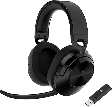 CORSAIR HS55 WIRELESS GAMING HEADSET | CARBON | DOLBY AUDIO 7.1 SURROUND |  6 MONTHS WARRANTY HEADSET