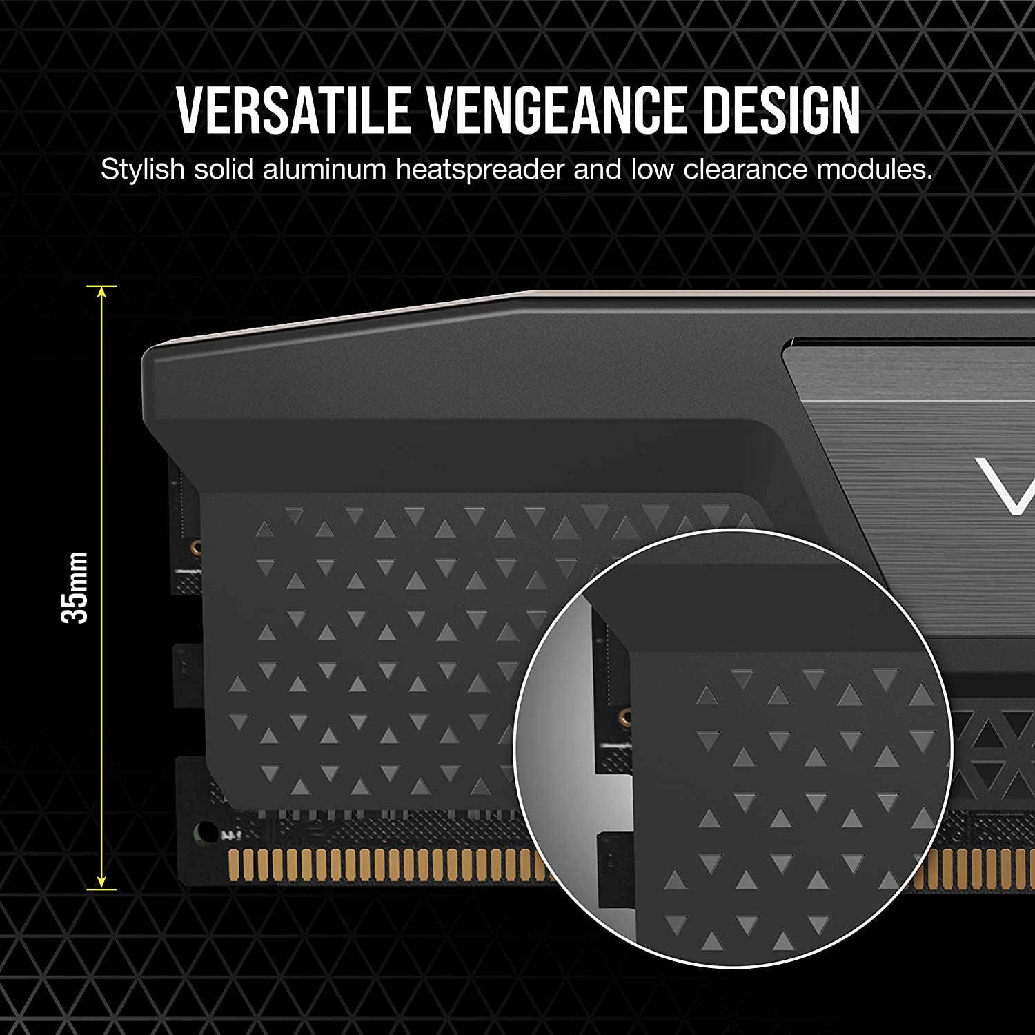 CORSAIR VENGEANCE DDR5 32GB(2X16GB)DDR5-5200 BLACK KIT MEMORY-MEMORY-Makotek Computers