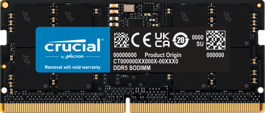 CRUCIAL DDR5 16GB 4800MHZ SODIMM | LAPTOP MEMORY | 6 MONTHS WARRANTY MEMORY