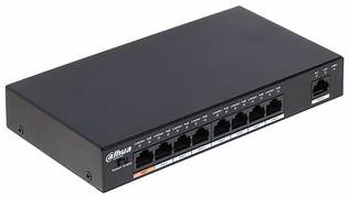 DAHUA 9-PORT PFS3009-8ET-96 WITH 8 PORT POE UNMANAGED DESKTOP SWITCH