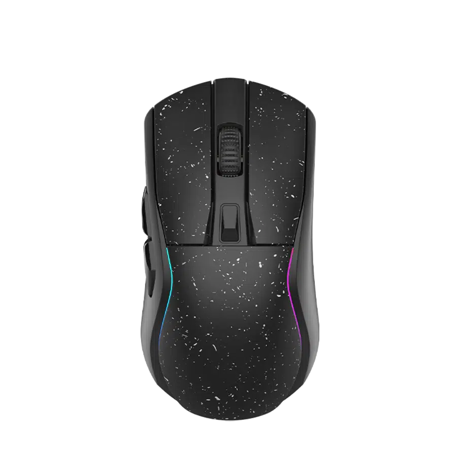 DAREU A950 TRI-MODE RGB WIRELESS BLACK MOUSE-MOUSE-Makotek Computers