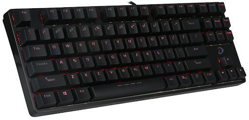 DAREU EK87 BLACK MECHANICAL TKL KEYBOARD-KEYBOARD-Makotek Computers