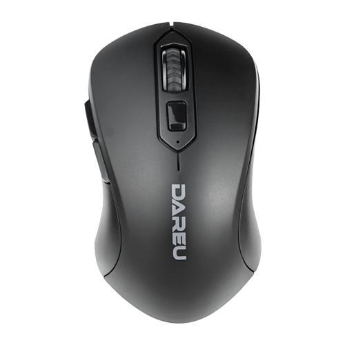 DAREU LM115G BLACK 2.4G WIRELESS MOUSE-MOUSE-Makotek Computers