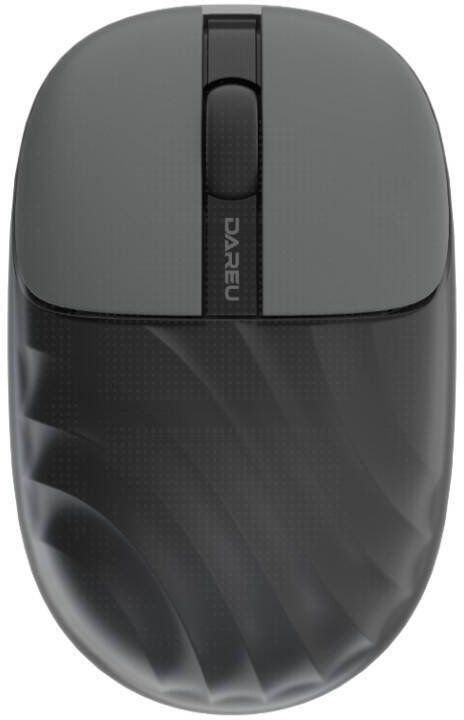 DAREU LM135G WIRELESS MOUSE | BLACK | 2.4 G | 28 IPS | 3M CLICKS | 1200 DPI | 300 MAH | 3 MONTHS WARRANTY MOUSE