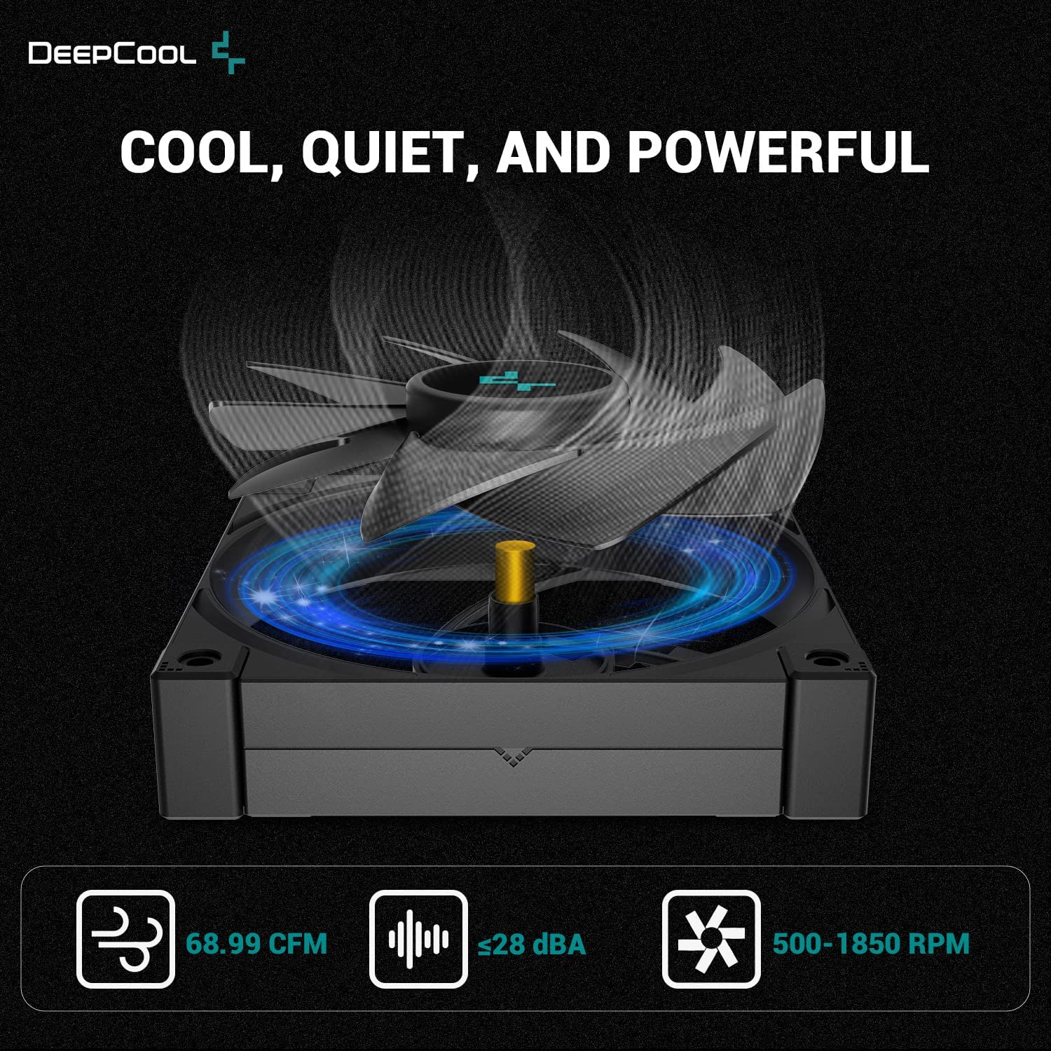 DEEPCOOL AK620 ZERO DARK CPU AIR COOLER-CPU COOLER-Makotek Computers