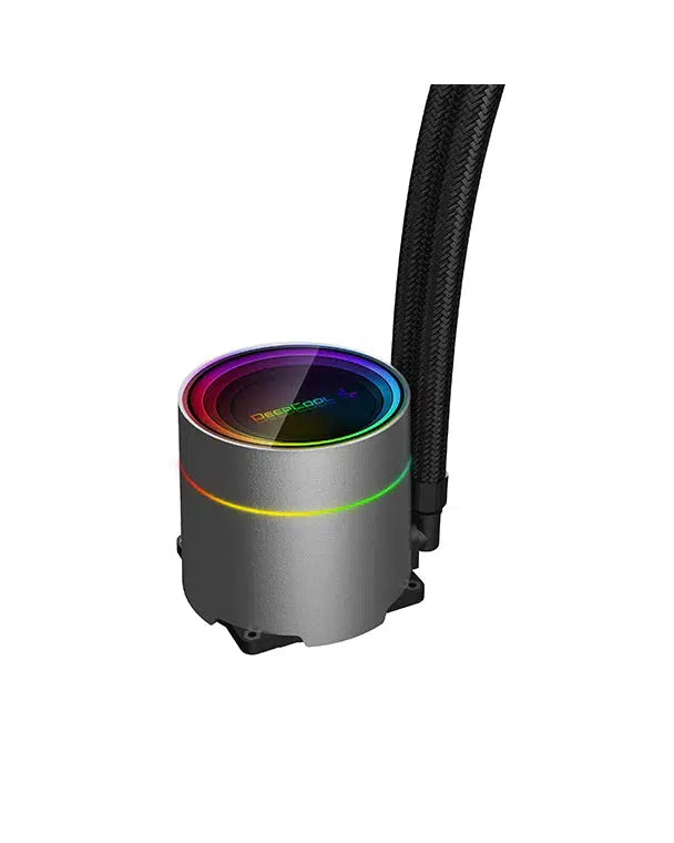 DEEPCOOL CASTLE 360EX A-RGB BLACK 360MM CPU AIO LIQUID COOLER-LIQUID COOLER-Makotek Computers