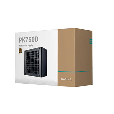 DEEPCOOL R-PK750D-FA0B-US | 750W | 80+ BRONZE | FULL WIRE | FLAT CABLE  | BLACK | 12 MONTHS WARRANTY POWER SUPPLY UNITS