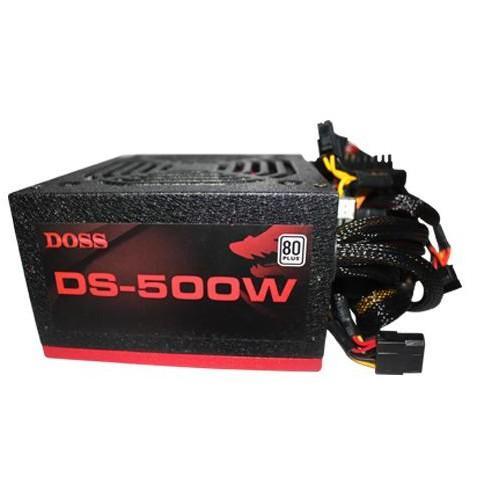 DOSS DR-500W RGB 80+ RATED ATX SWITCHING POWER SUPPLY-POWER SUPPLY UNITS-Makotek Computers