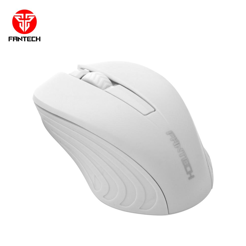 FANTECH W189 2.4GHZ WIRELESS WHITE MOUSE-MOUSE-Makotek Computers