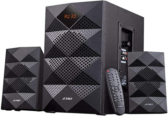 F&D A180X BLUETOOTH 2.1 SPEAKER WITH SUBWOOFER | HOME THEATRE| 42W | BLACK  6 MONTHS WARRANTY SPEAKER