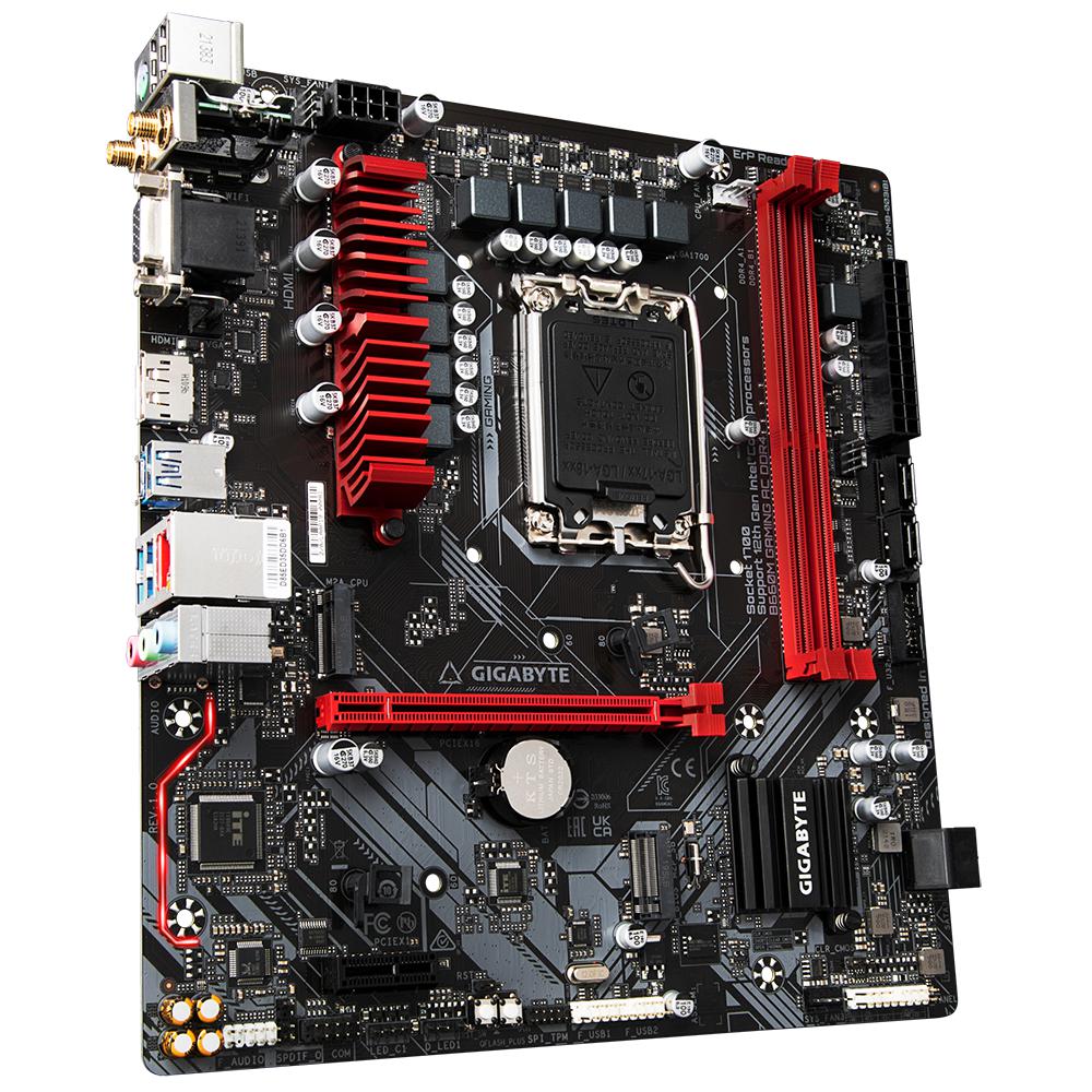 GIGABYTE B660M GAMING AC DDR4 INTEL LGA 1700 MOTHERBOARD-MOTHERBOARDS-Makotek Computers