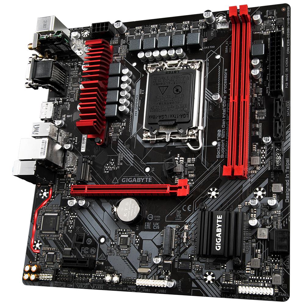 GIGABYTE B660M GAMING AC DDR4 INTEL LGA 1700 MOTHERBOARD-MOTHERBOARDS-Makotek Computers