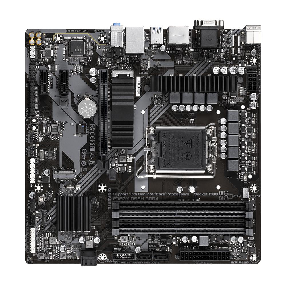 GIGABYTE B760M DS3H LGA1700 DDR4 MOTHERBOARD-MOTHERBOARD-Makotek Computers