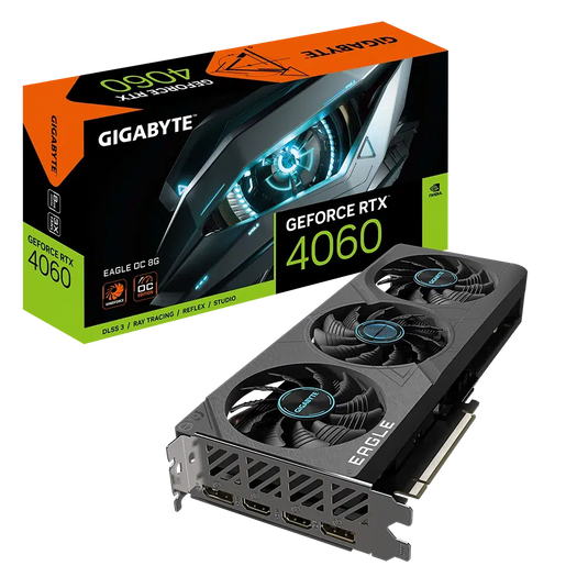 GIGABYTE GEFORCE RTX 4060 EAGLE OC 8GB GDDR6 GRAPHICS CARD-GRAPHICS CARD-Makotek Computers