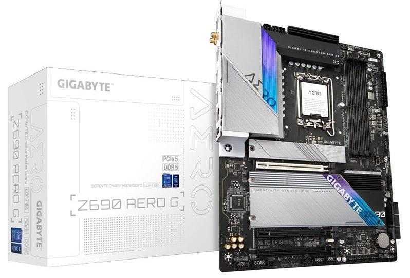 GIGABYTE Z690 AERO G (DDR5) MOTHERBOARD-MOTHERBOARDS-Makotek Computers